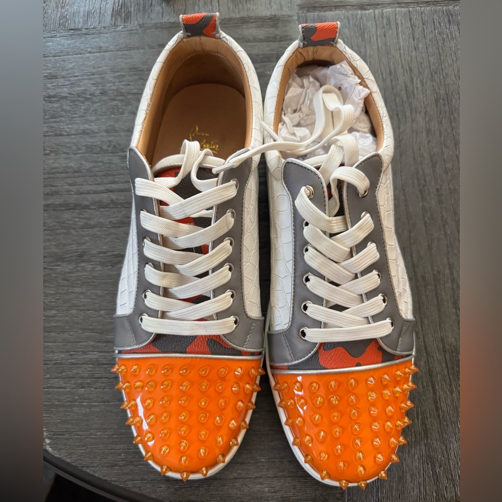 CHRISTIAN LOUBOUTIN SPIKED SNEAKERS